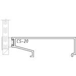 1/4" Glass with CS-20