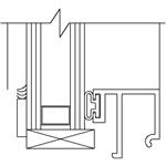 3/4" Glass with TB-13