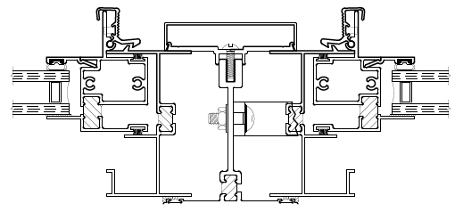 3-1/4" Mullions