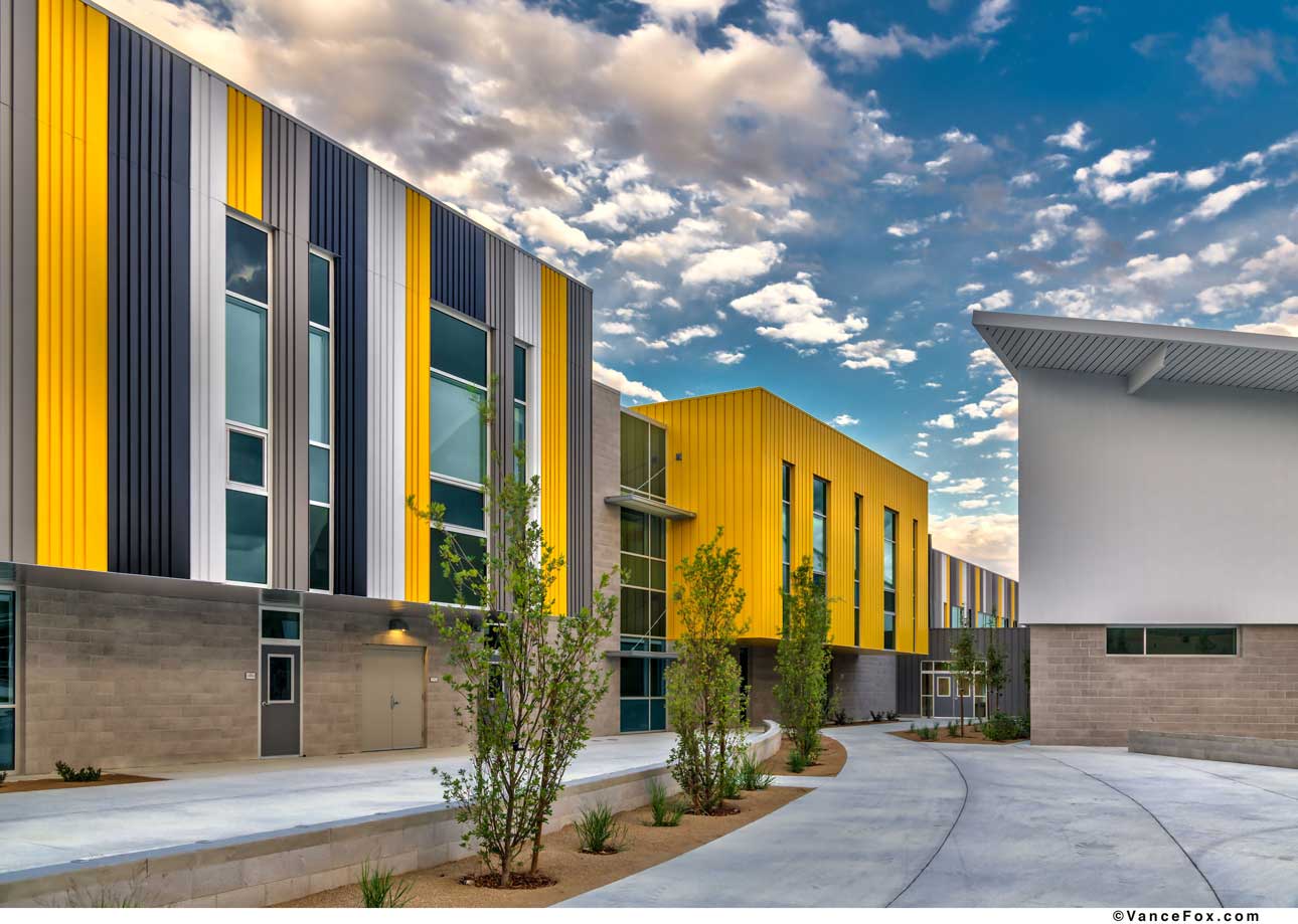 Desert Skies Middle School features new automated window technology by Winco Window.
