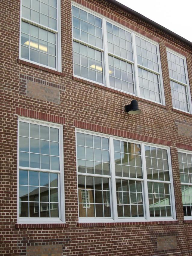 Rivers Education Center uses Winco's 4410S single hung series. 