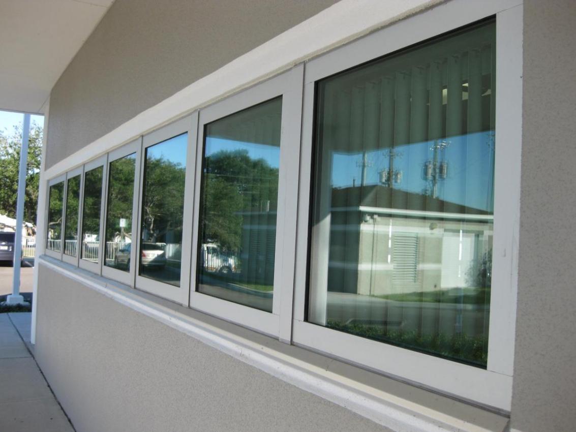 The 164 tornado-rated windows in the Pinellas County Emergency Response and Control Center, engineered and manufactured by Winco Window.