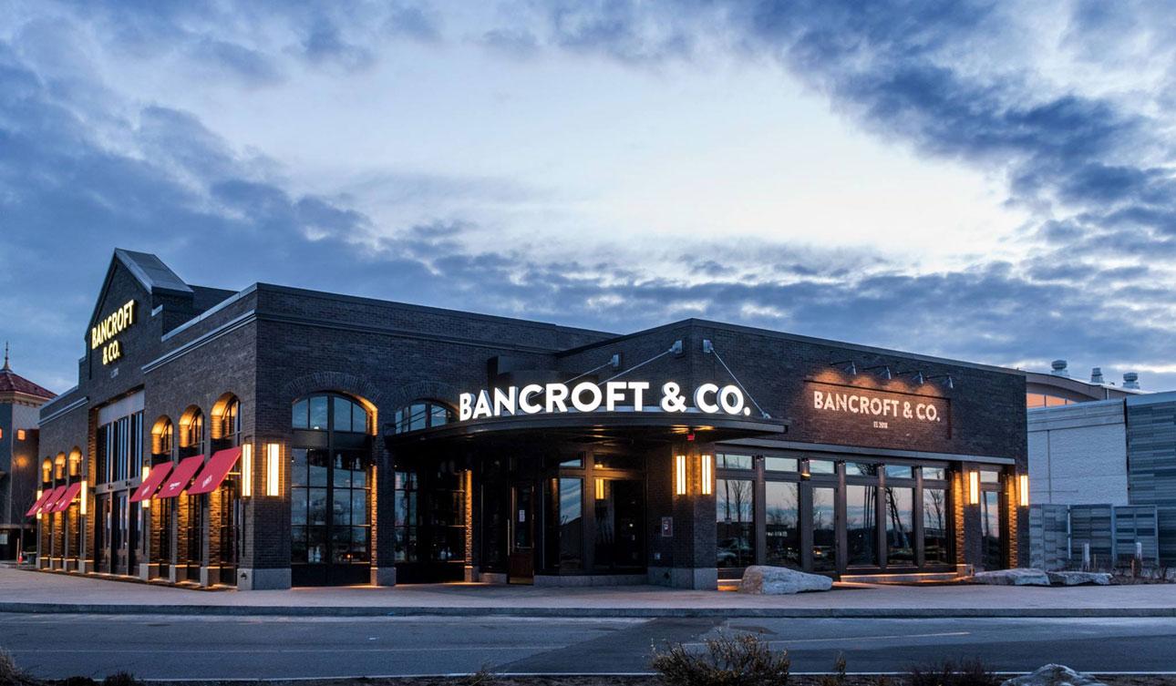 Winco's 3250 Contemporary window give a modern and luxurious setting at The Bancroft & CO. 