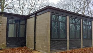 Lowenhaupt Residence with WINCO's Series 1450 Hung Replica windows and NC-82 doors 