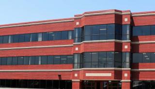 Bullet-resistant polycarbonate windows were installed behind the exterior glass, which improved security and continued to allow natural light to flow inward.