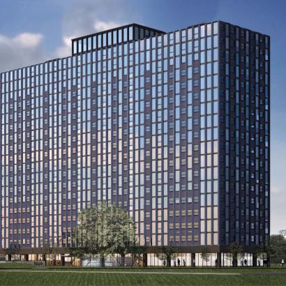 Harrison Apartments using Winco's 8325 window series.